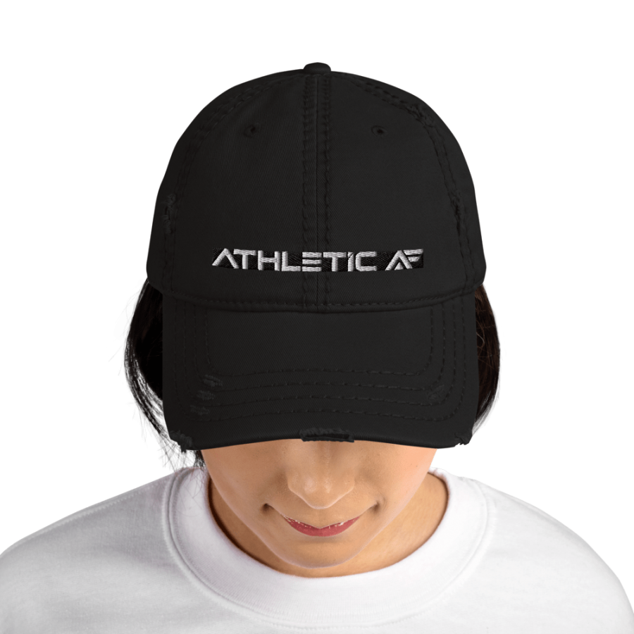 Athletic AF Distressed Dad Hat by John Madsen | Athletic AF | Upgrade your Business, Fitness & Mindset