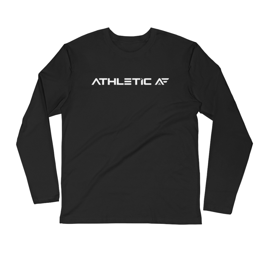 Long Sleeve Fitted Crew John Madsen| Athletic AF | Upgrade your fitness